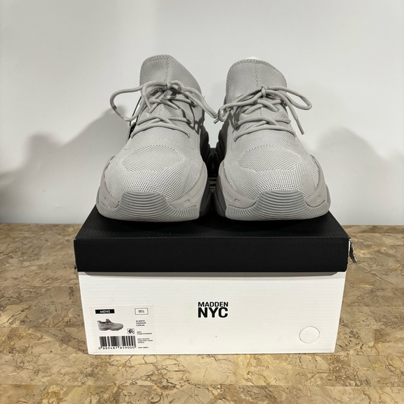 NWT Madden NYC Men's Fashion Grey Casual Sneaker Size 11.5 - Picture 5 of 9